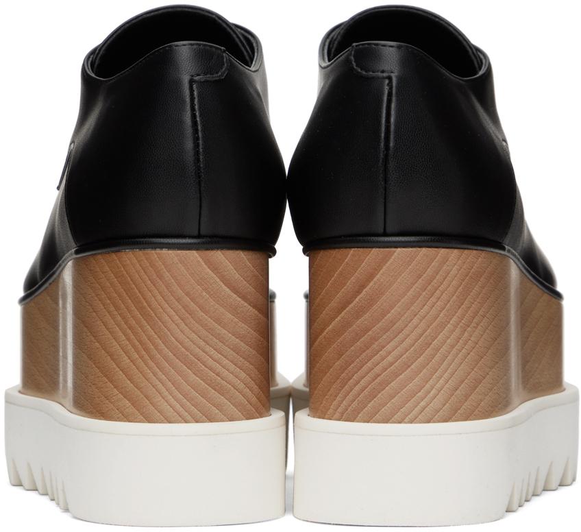 Stella McCartney Black Elyse Platform Derbys
