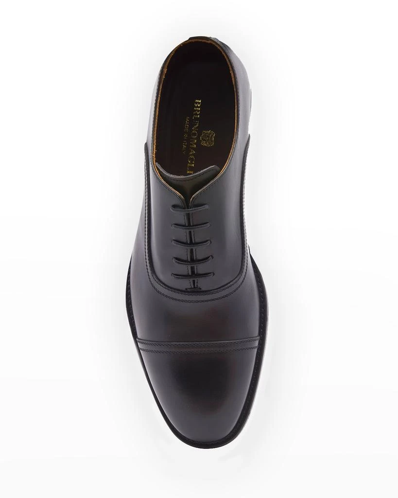 Bruno Magli Men's Butler Burnished Leather Oxford Shoes 3