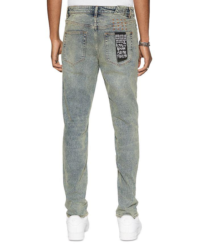 Ksubi Chitch Stage Dive Caged Slim Fit Jeans in Denim
