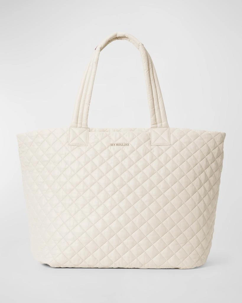 MZ Wallace Metro Deluxe Large Quilted Tote Bag 1