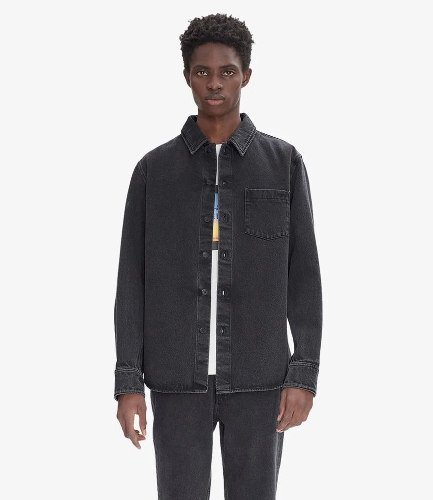 A.P.C. Vittorio Brodée Poitrine overshirt 1