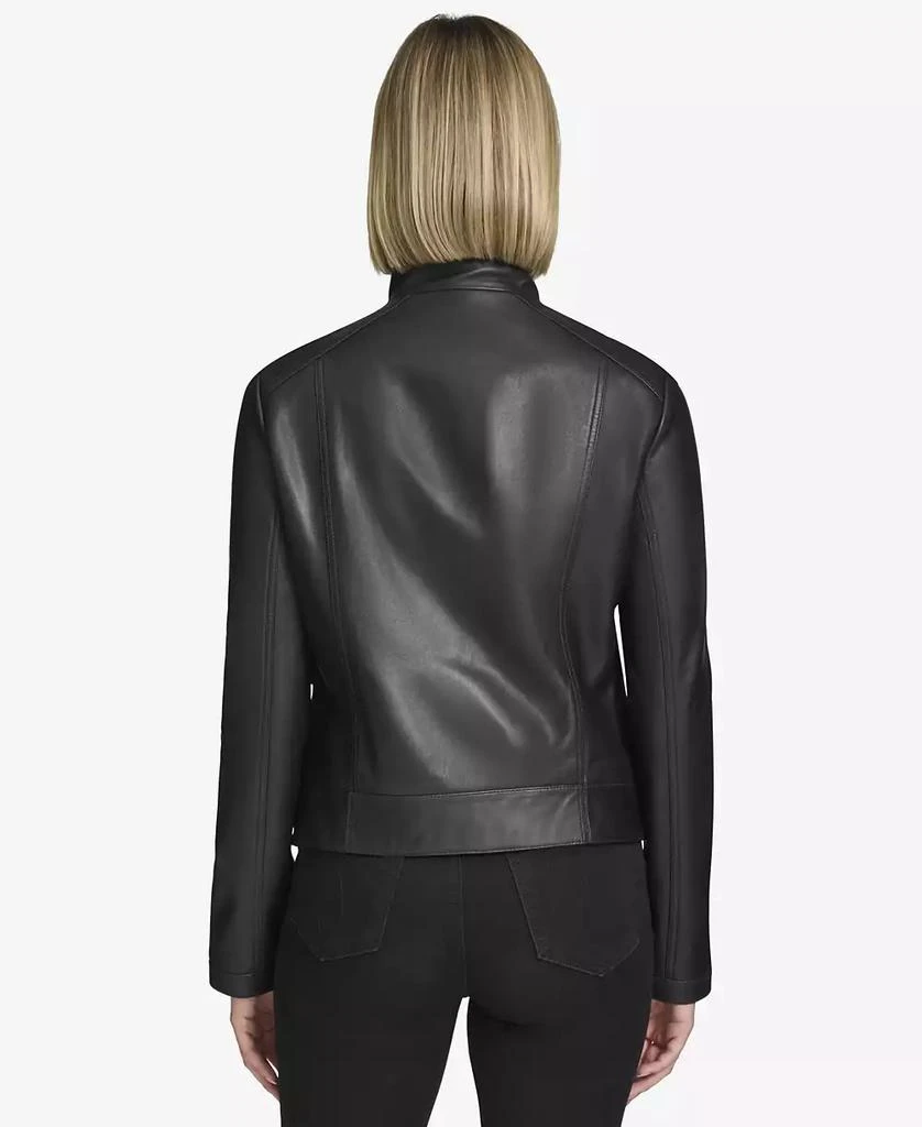 Andrew Marc Women's Rowan Leather Racer Jacket 3