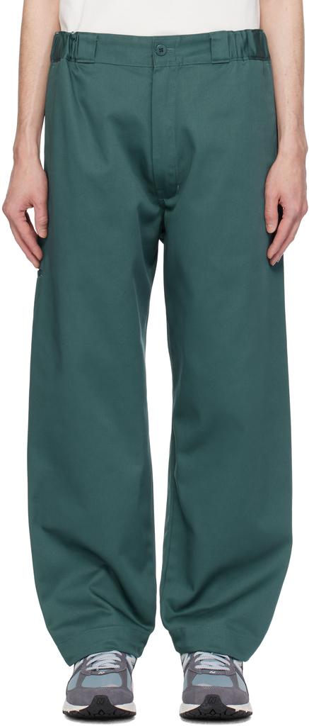 n.hoolywood Green Dickies Edition Work Trousers