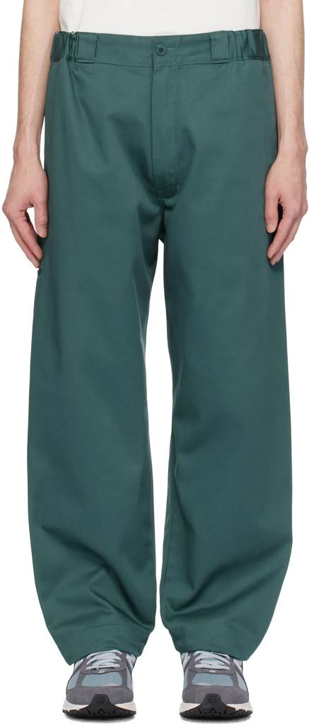 n.hoolywood Green Dickies Edition Work Trousers 1