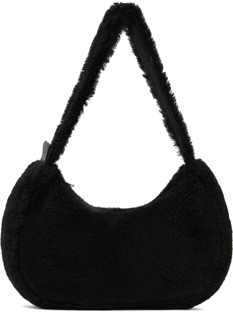 Yves Salomon Black Fur Shoulder Bag 1