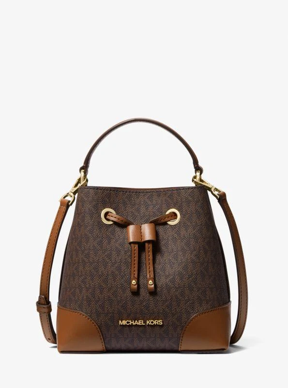 michael_kors Mercer Small Logo Bucket Bag 1