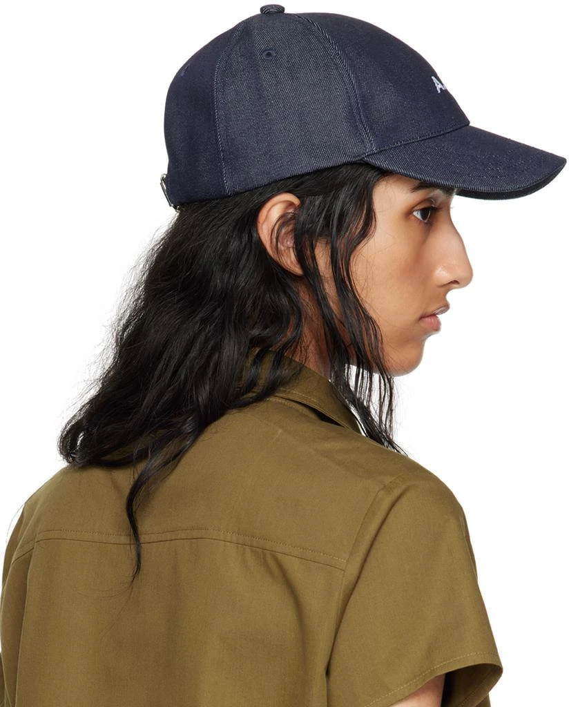 A.P.C. Navy Charlie Baseball Cap 3
