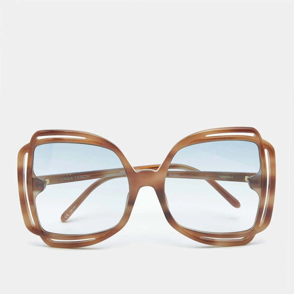 Linda Farrow Cedric Rectangular Sunglasses - NWT Shop Cedric Rectangular Sunglasses on Sale at BeyondStyle  main image 4