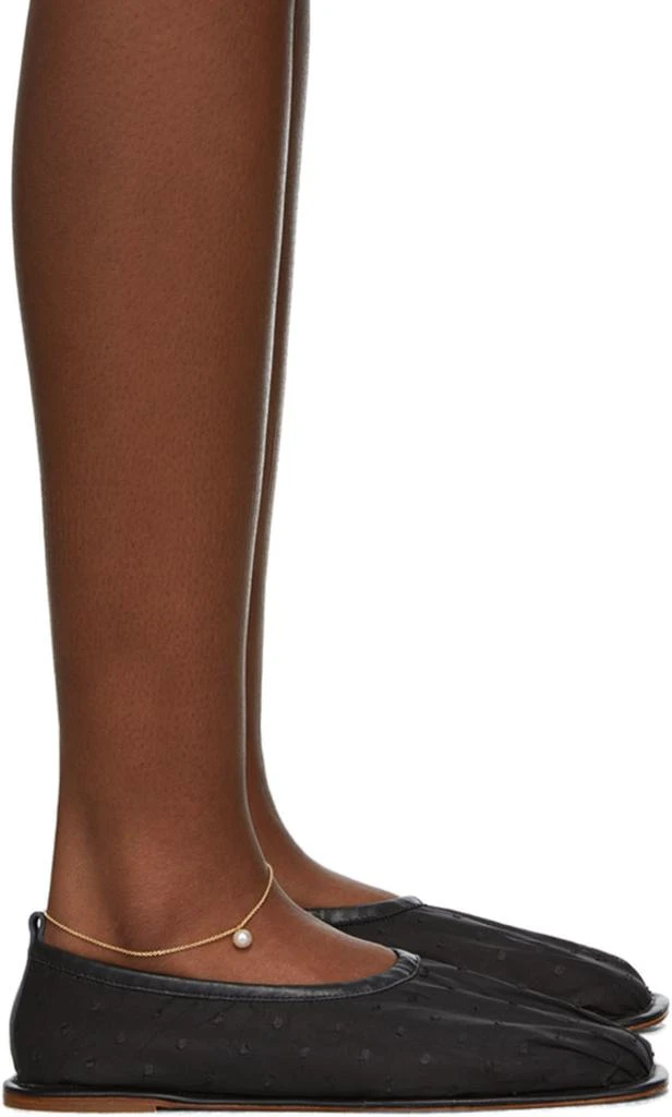 Sophie Bille Brahe Gold Akoya Pearl Palme De Pied Anklet 6