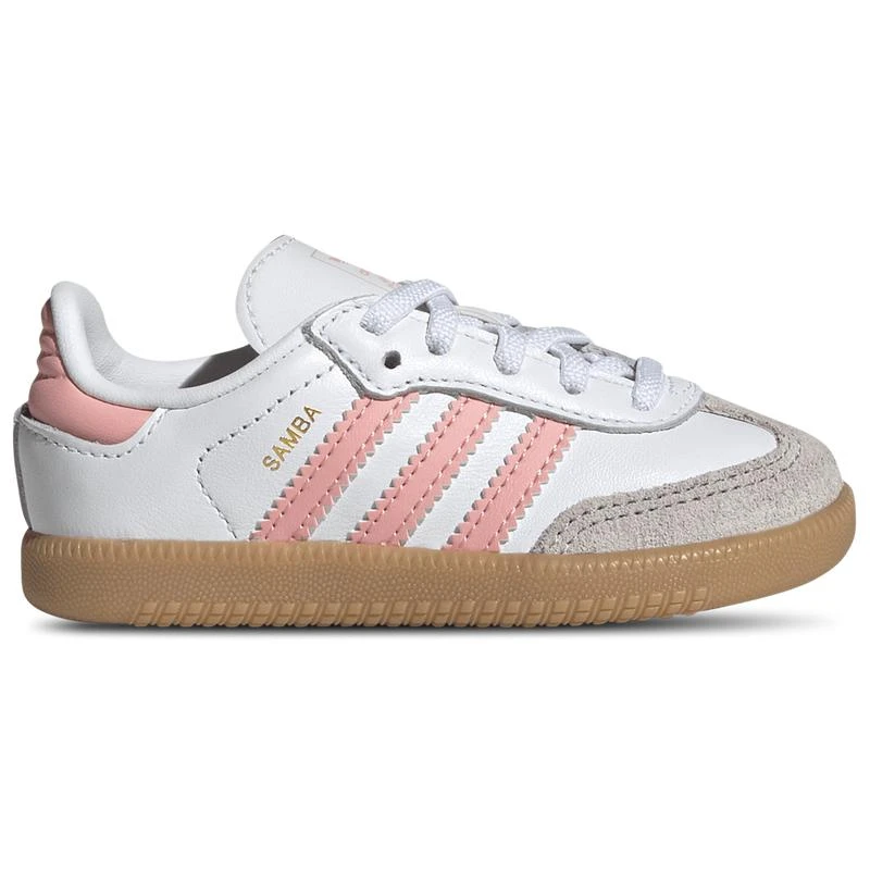 adidas gazelle silver green womens adidas Samba OG 'Cloud White Core Black Gum' Toddler Shoes 5 main image 0