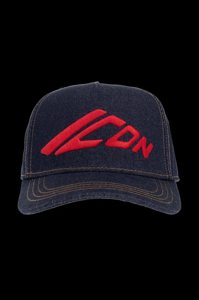 Shop Dsquared2 Icon New Generation Logo Embroidered Cap on  display picture 3
