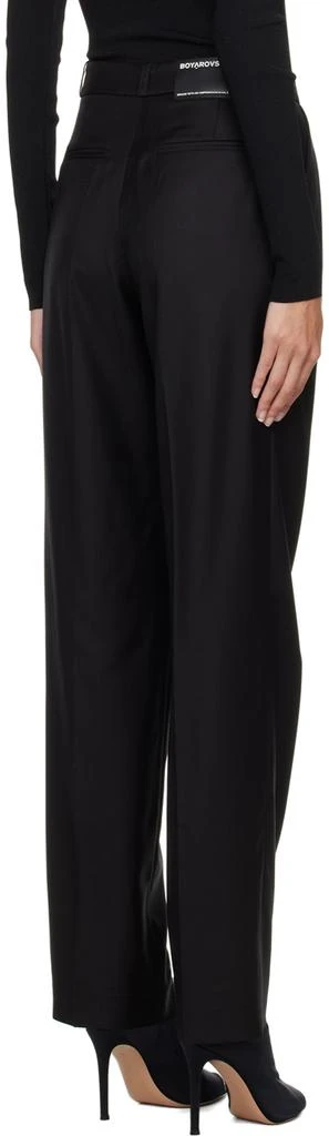 Boyarovskaya Black Taglia Trousers 3