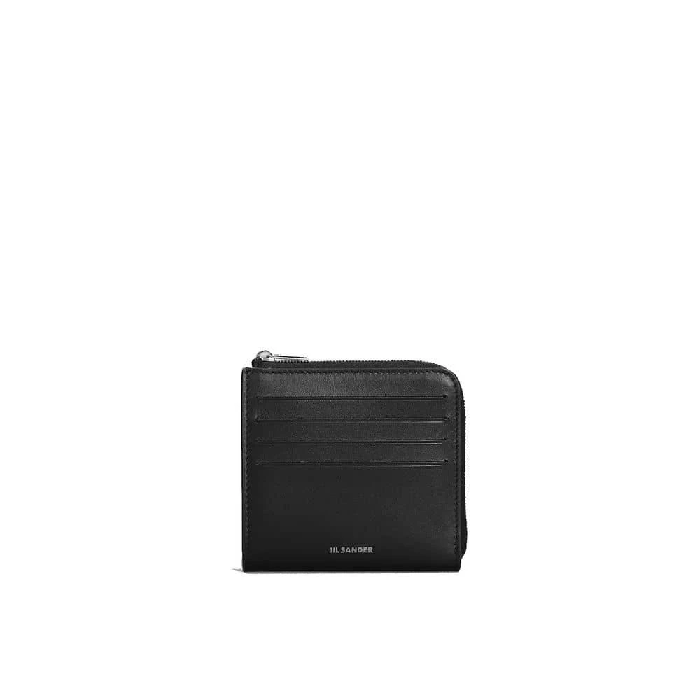 Jil Sander Leather Men
s Cardholder