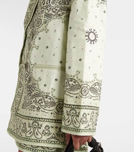 Zimmermann Matchmaker printed linen blazer 5