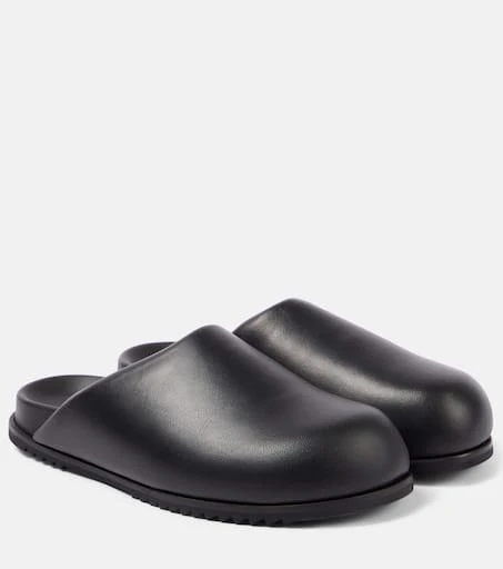 Rick Owens Granola leather mules 1