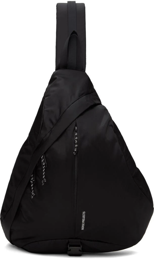 Norse Projects Black Tri-Point Backpack 1