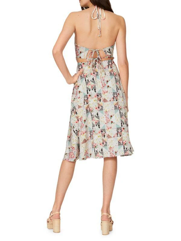 Samantha Sipos Patchwork A Line Dress 2