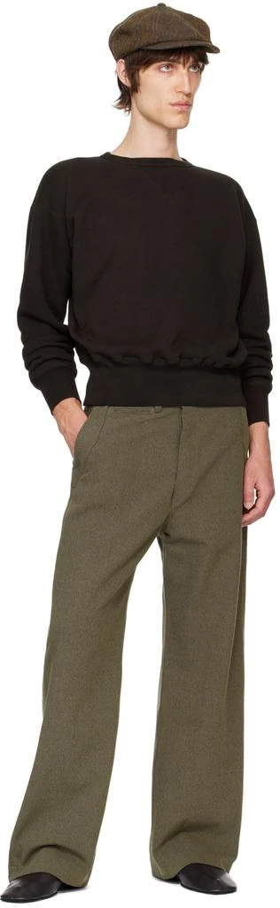 Taiga Takahashi Brown Lot. 603 Sweatshirt 4
