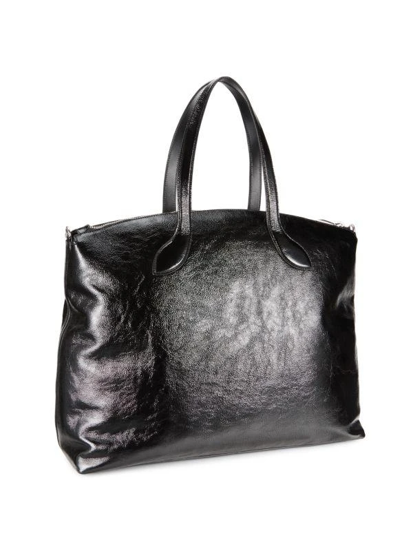 Bally Crinkle Leather Weekender 4