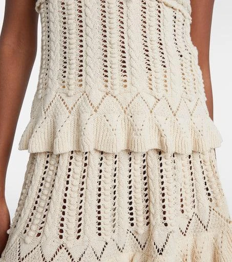 Marant Etoile Neves crochet cotton top 5