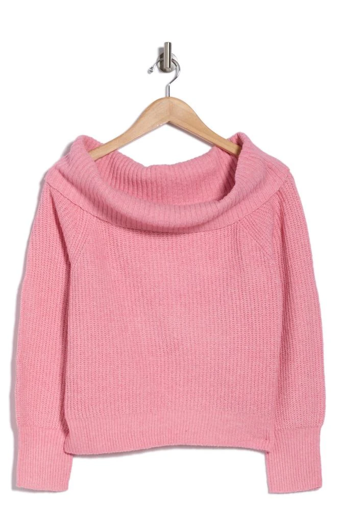 Abound Foldover Off the Shoulder Sweater 3