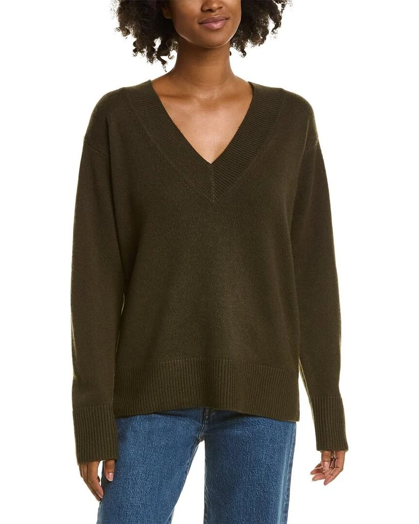 Vince Vince Wide Wool & Cashmere-Blend Tunic 1