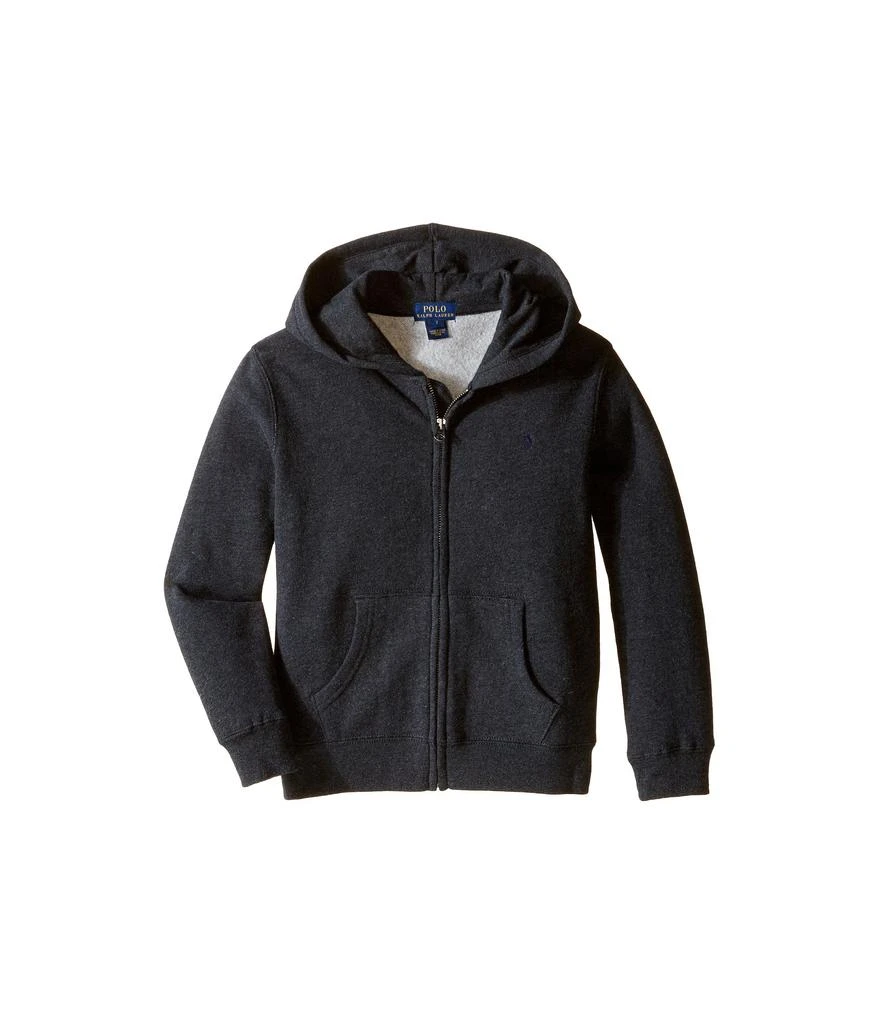 Ralph Lauren Cotton Blend Fleece Hoodie (Little Kids) 1