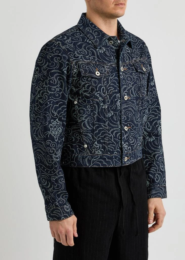 Kenzo Star Tiger denim jacket 2