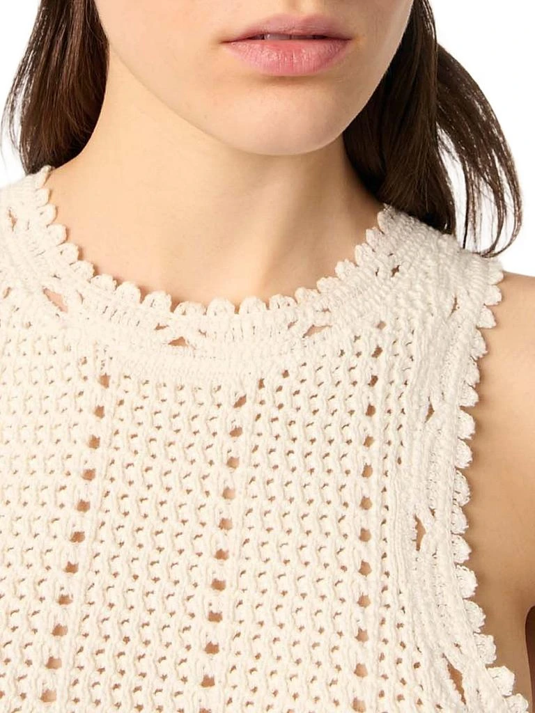 Maje Crochet Vest Top 6