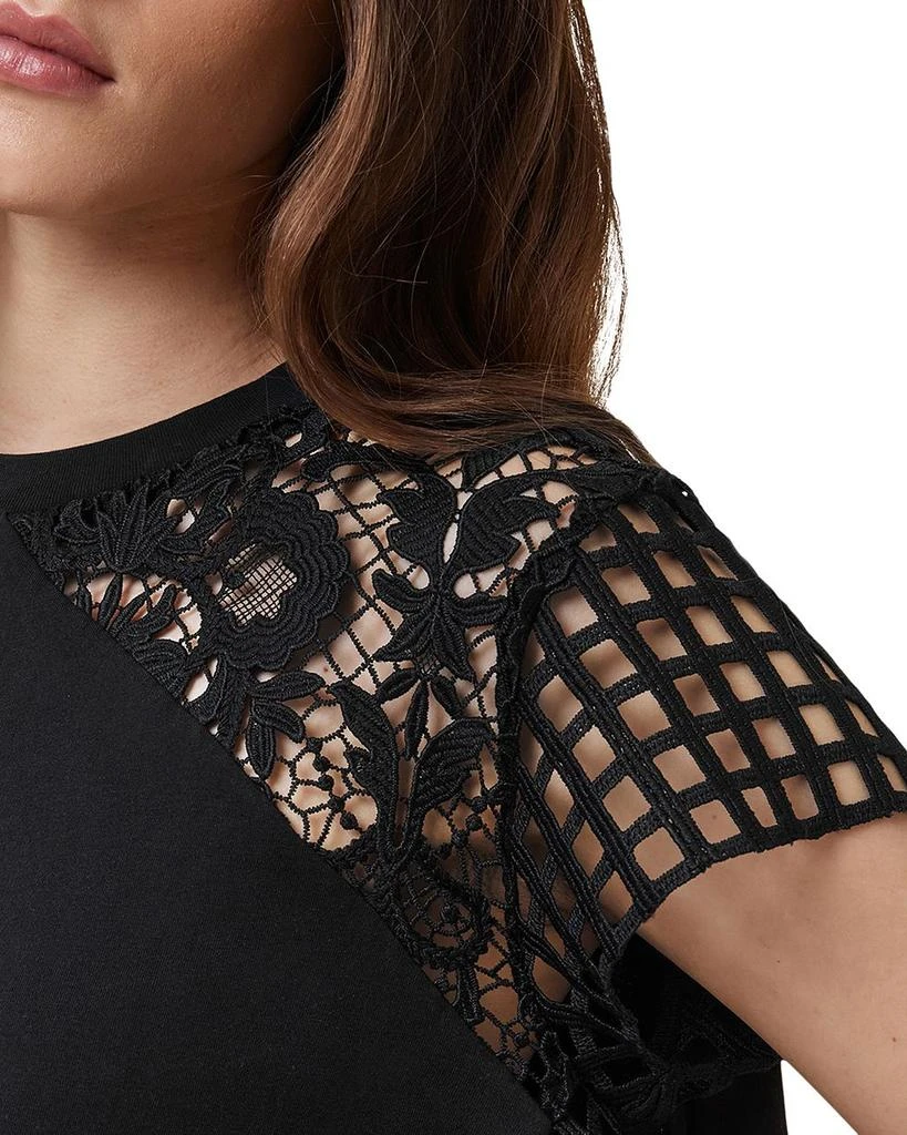 ALL SAINTS Zala Crocheted Lace Top 5