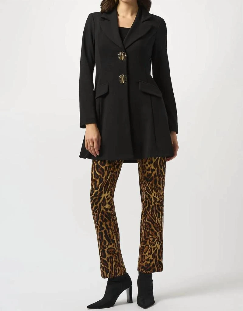 JOSEPH RIBKOFF Joseph Ribkoff - Notched Collar Coat 4