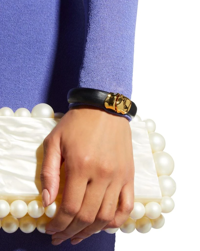 Alexis Bittar Molten Gold Hinge Bracelet 2