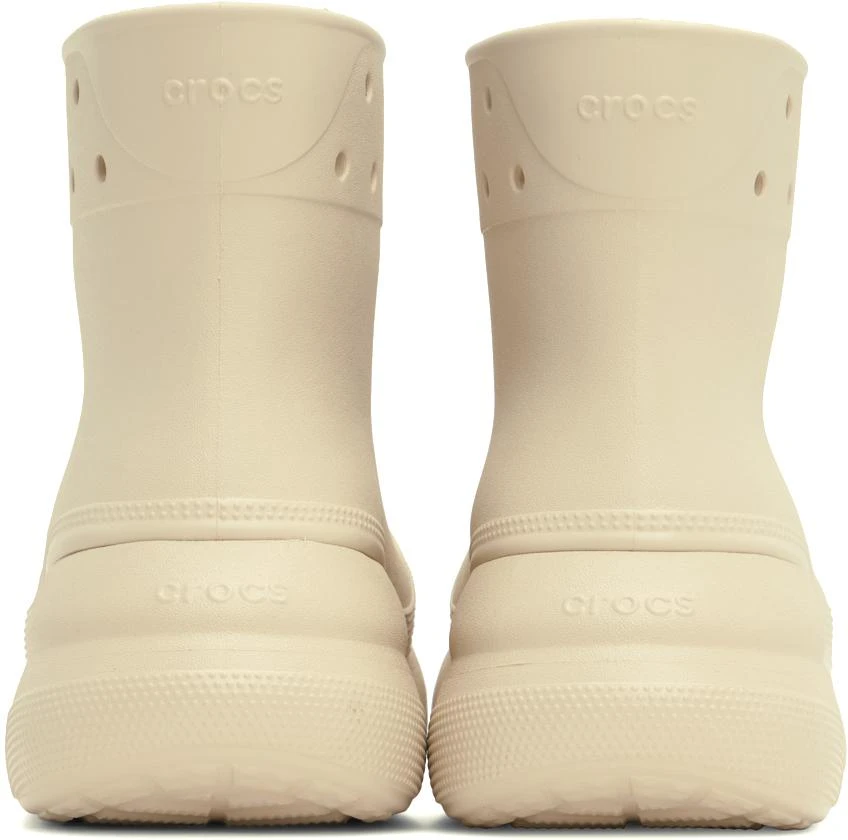 Crocs Beige Crush Boots 2