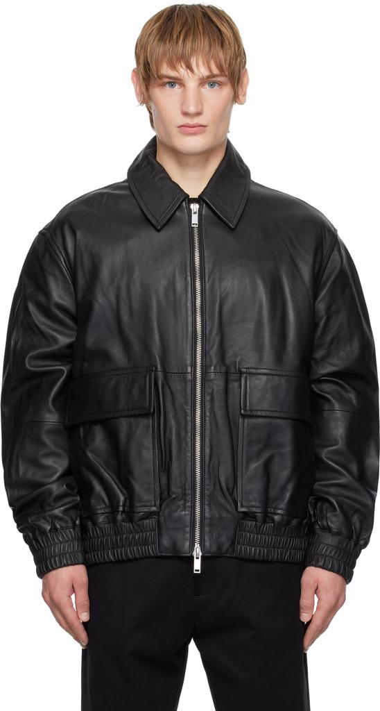 アウターその他 ANDERSSON BELL Vientine zip-up jacket awa627mBLACK A24FWWAM6 ANDERSSON BELL Black Bientain Zip-Up Jacket - Jackets