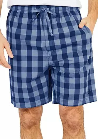 Nautica Buffalo Plaid Sleep Shorts 1
