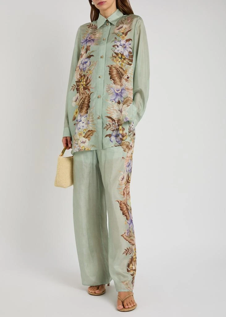 Zimmermann Coco floral-printed silk shirt 4