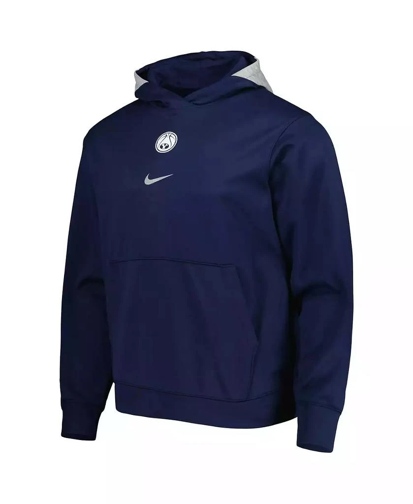 NIKE Men's Navy BYU Cougars Spotlight Performance Pullover Hoodie 2