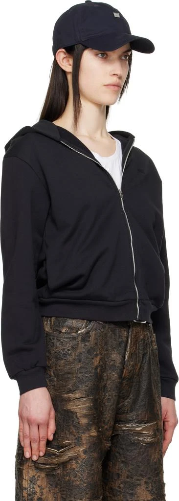 Acne Studios Black Zipper Hoodie 2