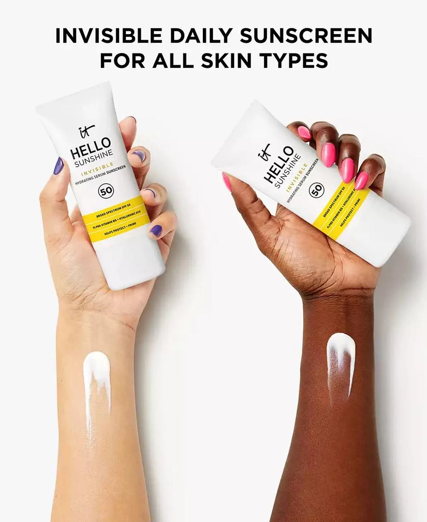 IT Cosmetics Hello Sunshine Invisible Face Sunscreen SPF 50 5
