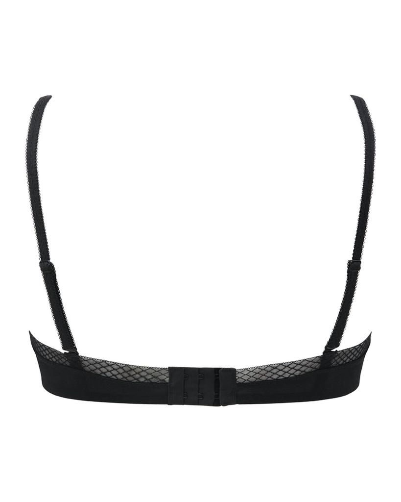 Gossard Glossie Sheer Bra In Black