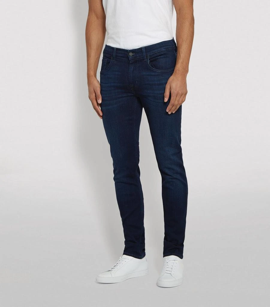 7 For All Mankind Slimmy Tapered Luxe Performance Plus Jeans 3