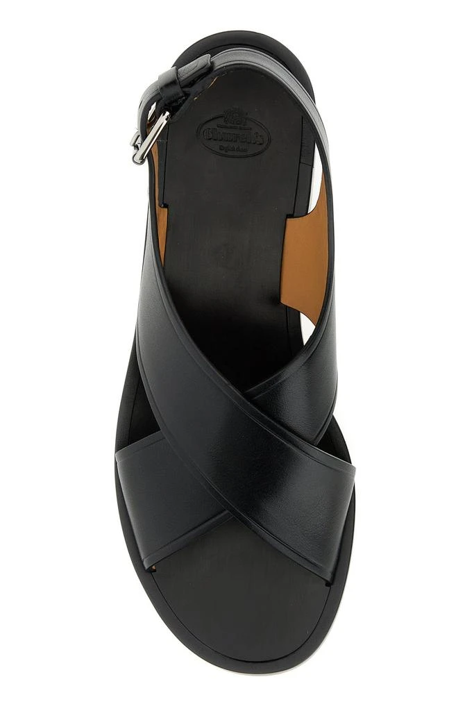 Church's Black leather Rhonda sandals 4