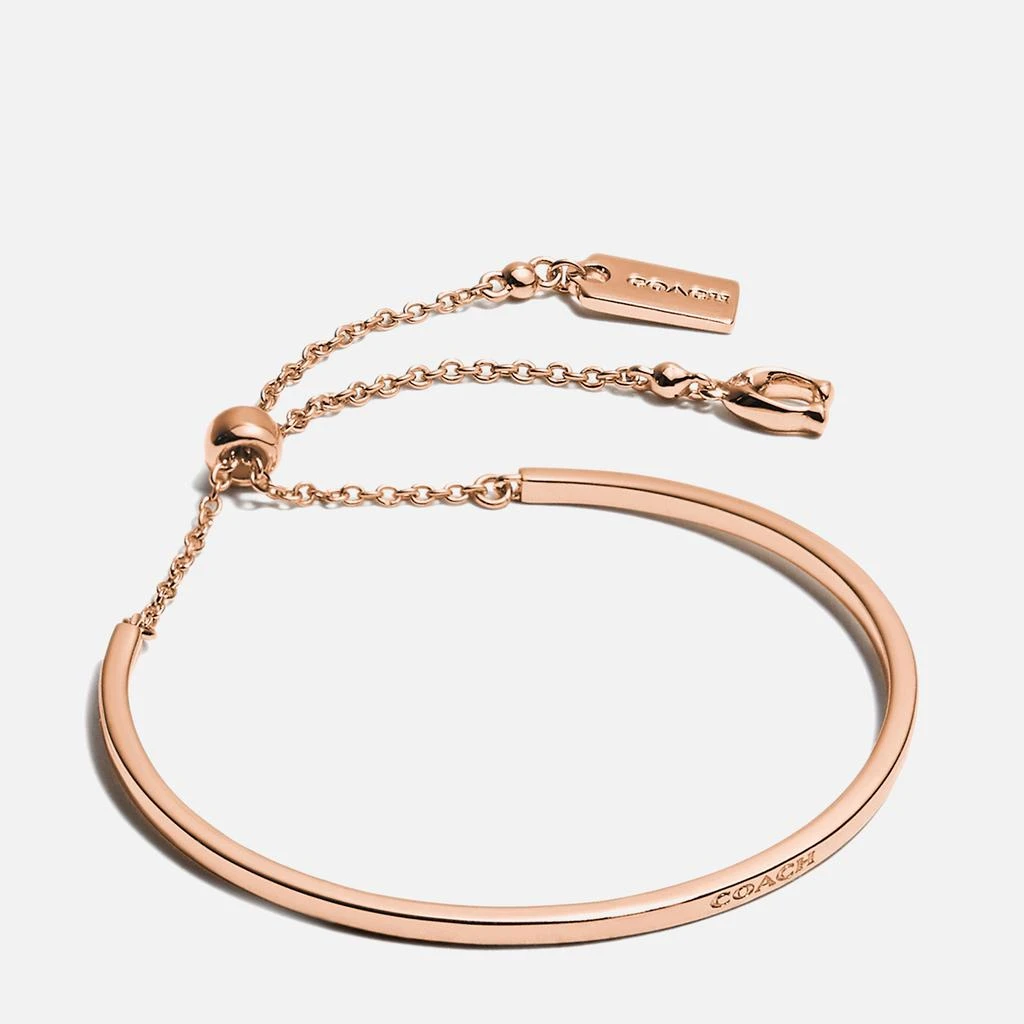 Coach C Slider Rose Gold-Tone Bracelet 1