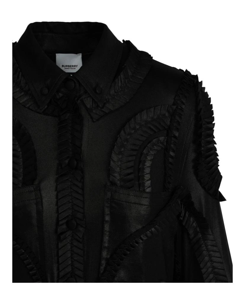 Burberry Pleated Stretch-Jersey Shirt Dress 3