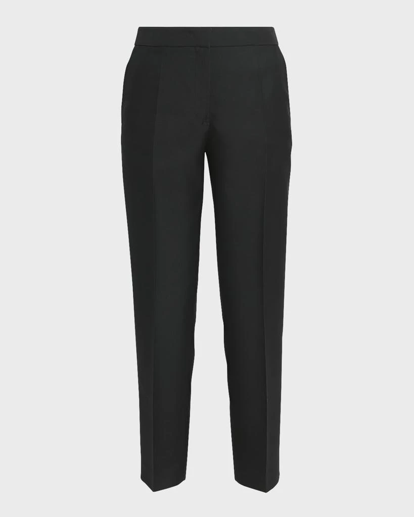 Jil Sander Mid-Rise Straight-Leg Ankle Trousers 1