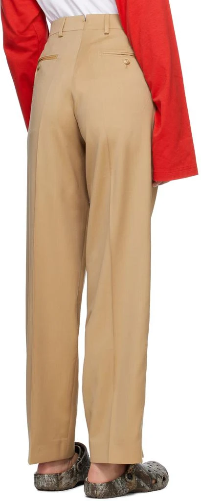 VTMNTS Tan Tailored Trousers 3