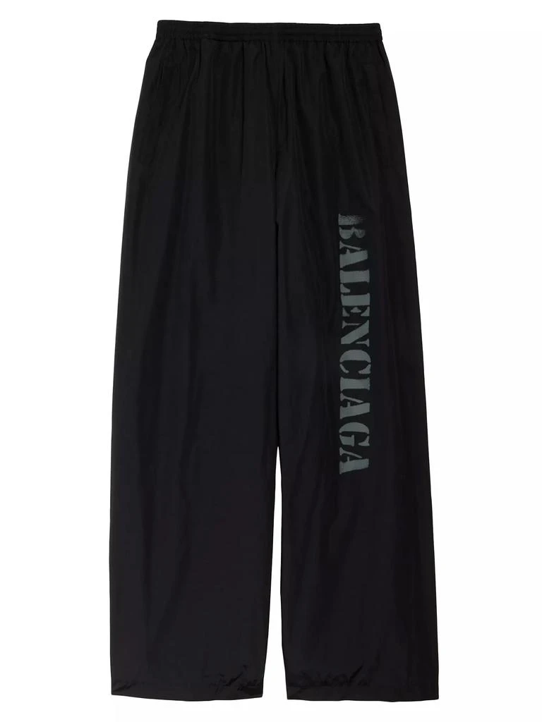 Balenciaga Stencil Type Tracksuit Pants 1