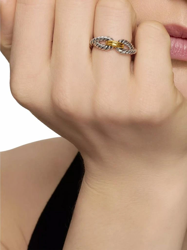 David Yurman Cable Loop Band Ring in Sterling Silver 7