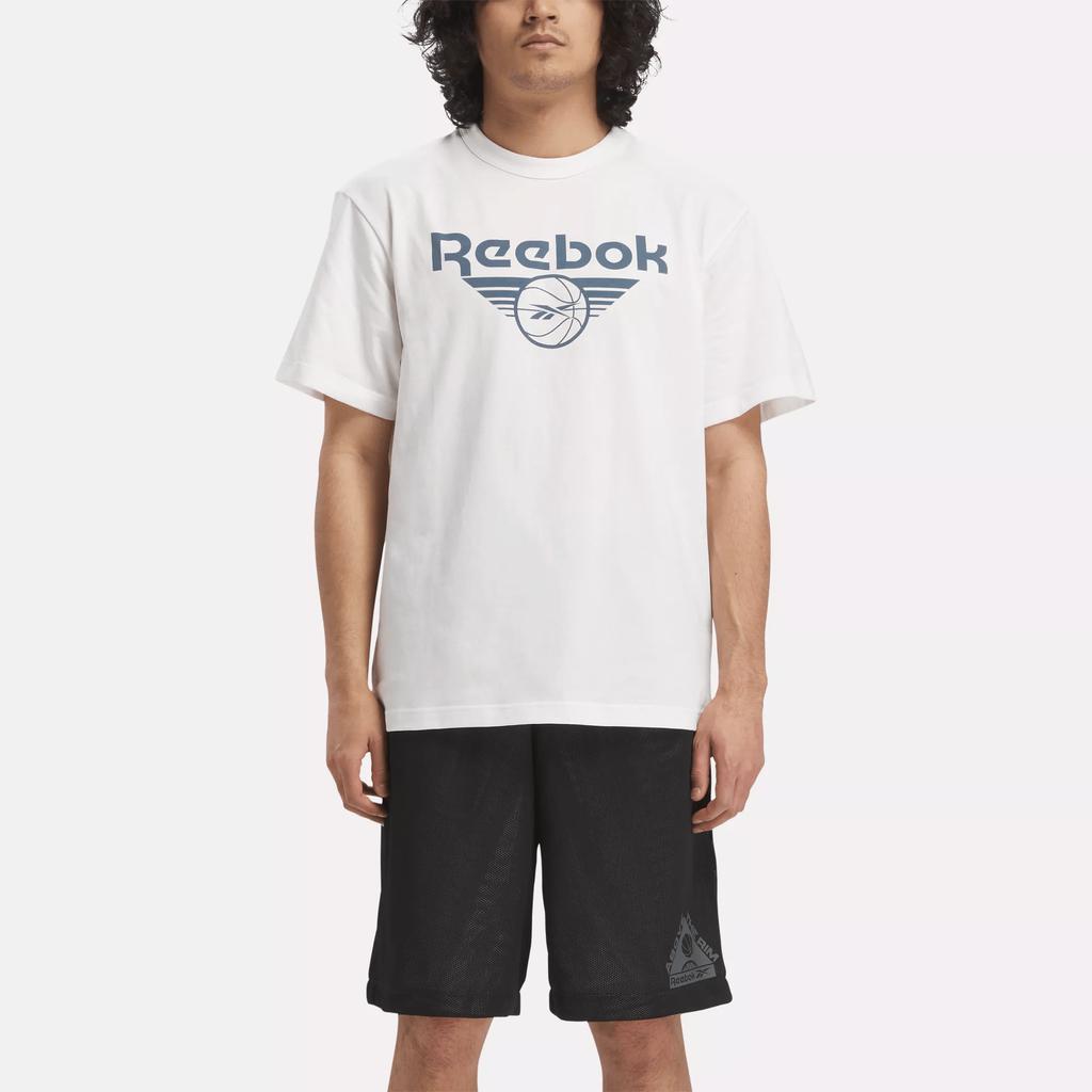 Reebok Men's Basketball Brand Graphic T-Shirt