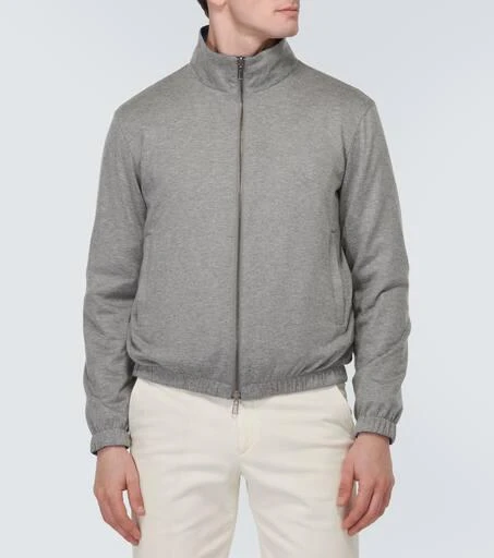Loro Piana Windmate® reversible bomber jacket 6
